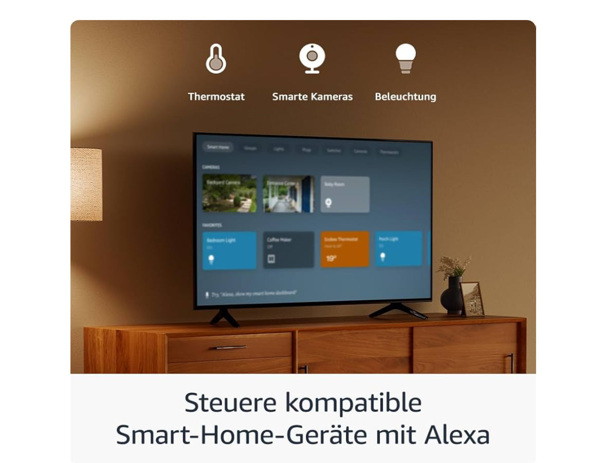 Amazon Fire TV Stick (Neueste Generation), Free- und Live-TV, HD Streaming