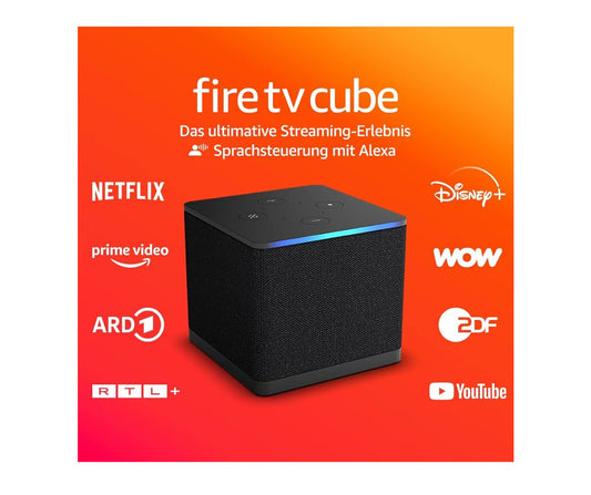 Amazon Fire TV Cube 4K 3. Generation Streaming Box Multimediaplayer schwarz WLAN