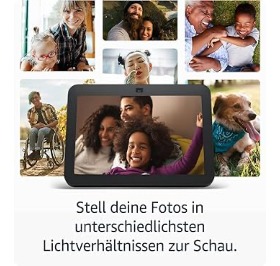 Amazon Echo Show 8 (3. Generation) Smart Display-Lautsprecher - Weiß