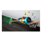 Dyson V15 Detect Absolute Kabelloser Staubsauger (Gold) mit HEPA Filter