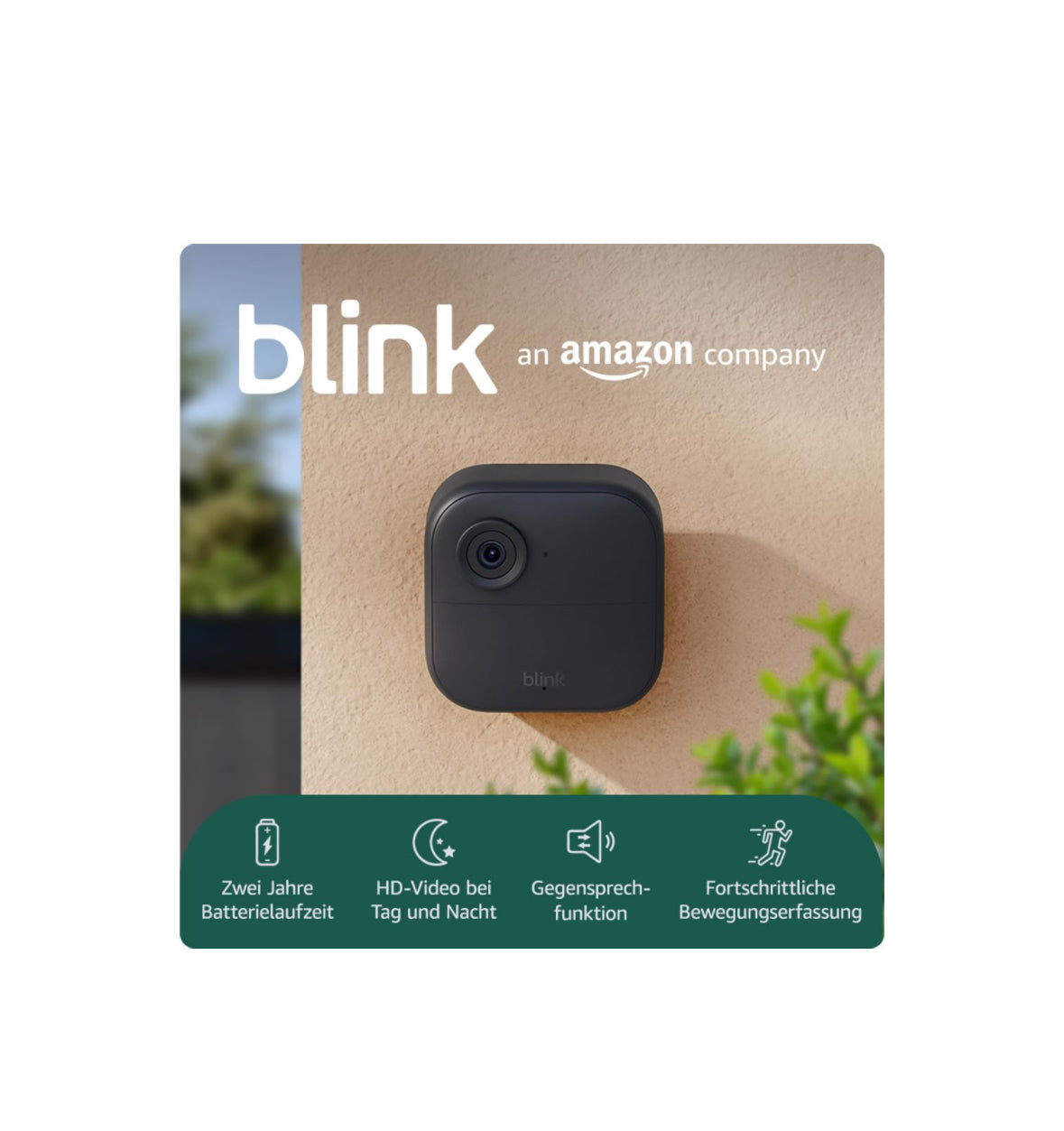 BLINK Outdoor Cam 4. Gen (3er Set) + Sync Modul