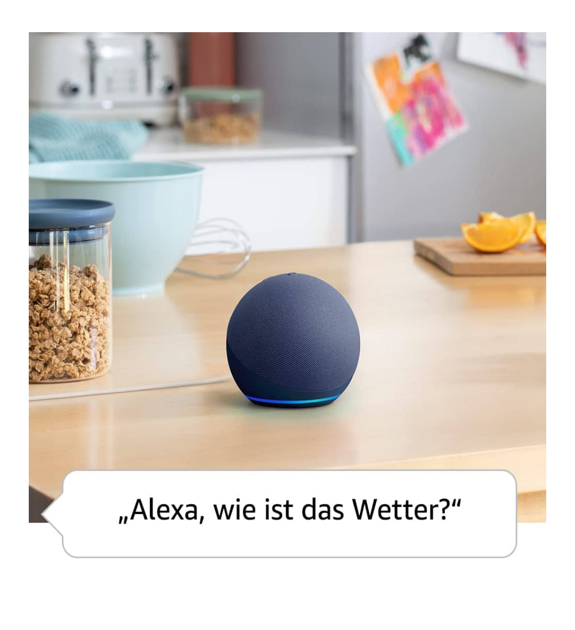 Amazon Echo Dot 5. Gen Smart Lautsprecher - Tiefseeblau