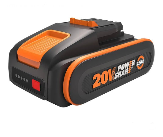 Original WORX WA3640 PowerShare Akku 20V - 2500mAh Li-Ion, LED Ladestandanzeige
