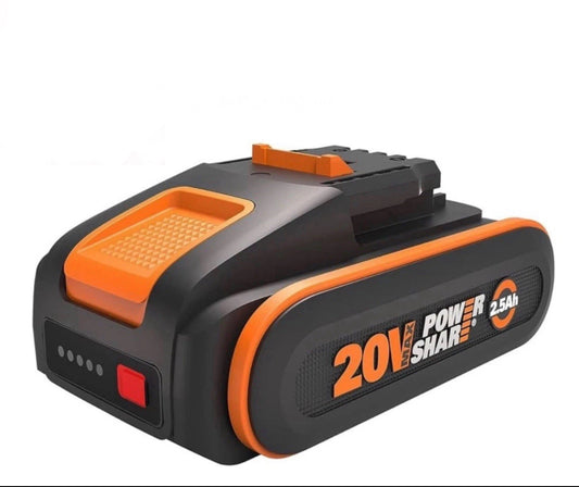 Original WORX WA3640 PowerShare Akku 20V - 2500mAh Li-Ion, LED Ladestandanzeige