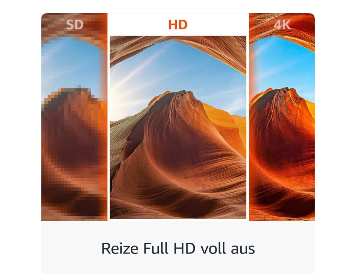 Amazon Fire TV Stick (Neueste Generation), Free- und Live-TV, HD Streaming
