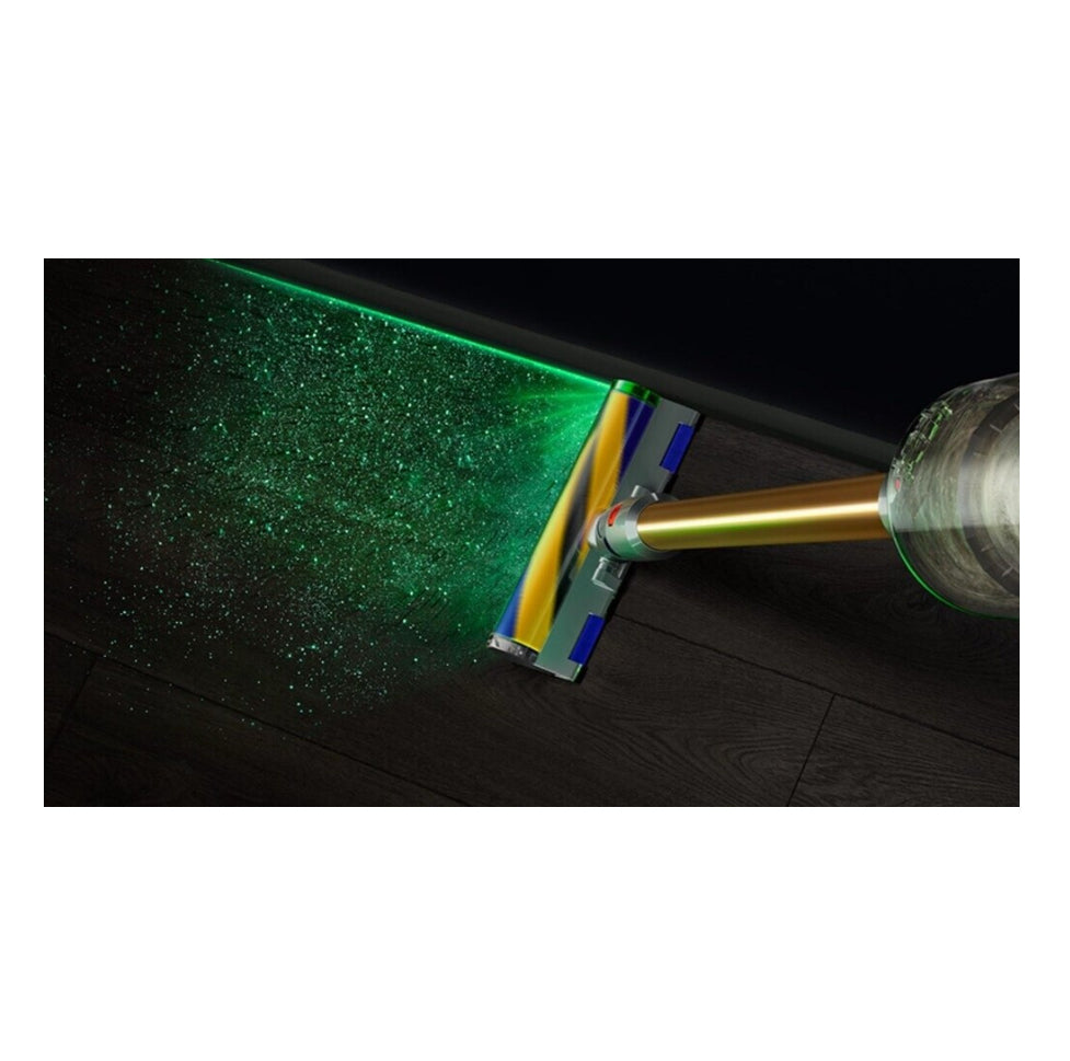Dyson V15 Detect Absolute Kabelloser Staubsauger (Gold) mit HEPA Filter