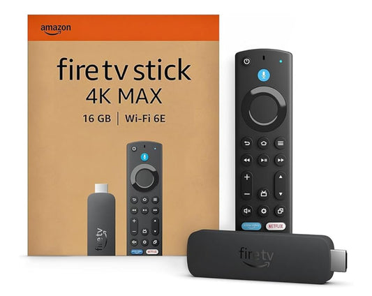 Amazon Fire TV Stick 4K Max, unterstützt Streaming über Wi-Fi 6E, Ambient-TV