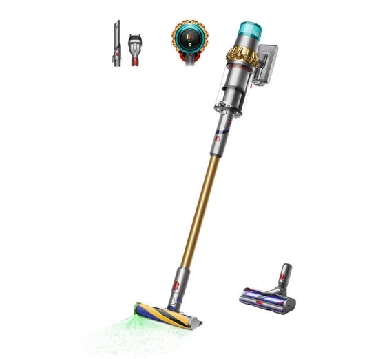 Dyson V15 Detect Absolute Kabelloser Staubsauger (Gold) mit HEPA Filter