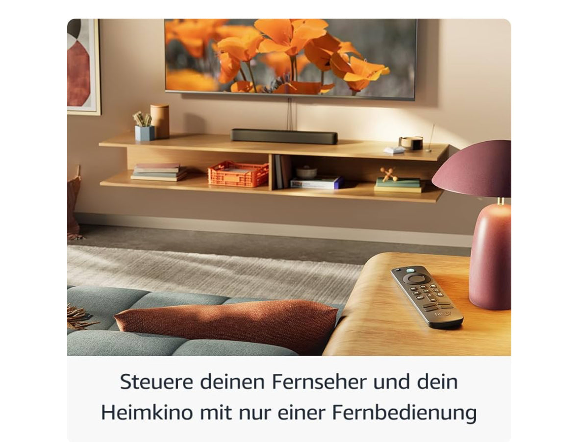 Amazon Fire TV Stick (Neueste Generation), Free- und Live-TV, HD Streaming