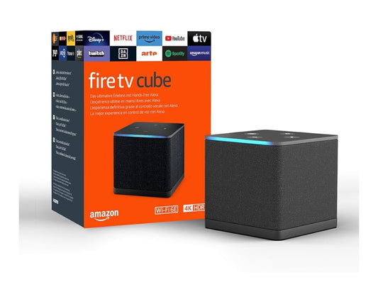 Amazon Fire TV Cube 4K 3. Generation Streaming Box Multimediaplayer schwarz WLAN