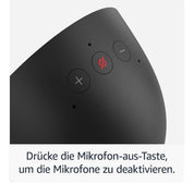 Echo Spot (2024) – Smarter Wecker mit Alexa und tollem Klang (Schwarz)