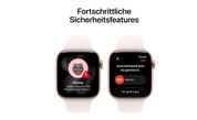 Apple Watch Series 11 GPS 42mm Aluminium Rose Gold Sport Band Light Blush S/M
