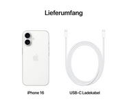 Apple iPhone 16 White 128GB