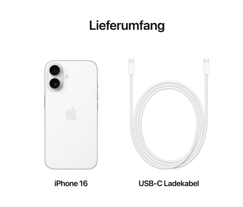 Apple iPhone 16 White 128GB