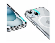iPhone 15 Hülle MagSafe Case Transparent Stoßfest Slim Cover