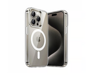 iPhone 15 Pro Hülle MagSafe Case Transparent Stoßfest Slim Cover