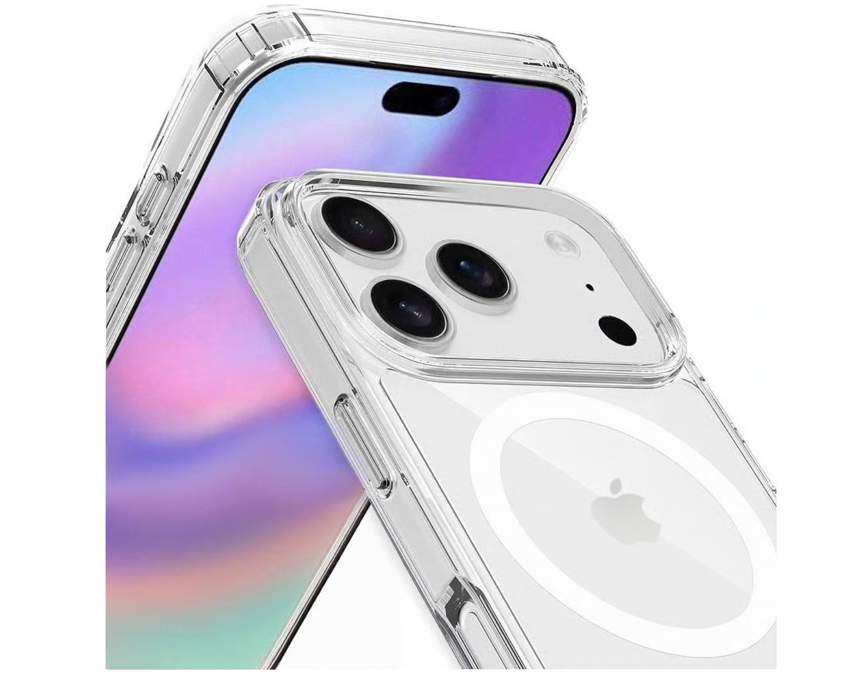 iPhone 17 Pro Hülle MagSafe Case Transparent Stoßfest Slim Cover