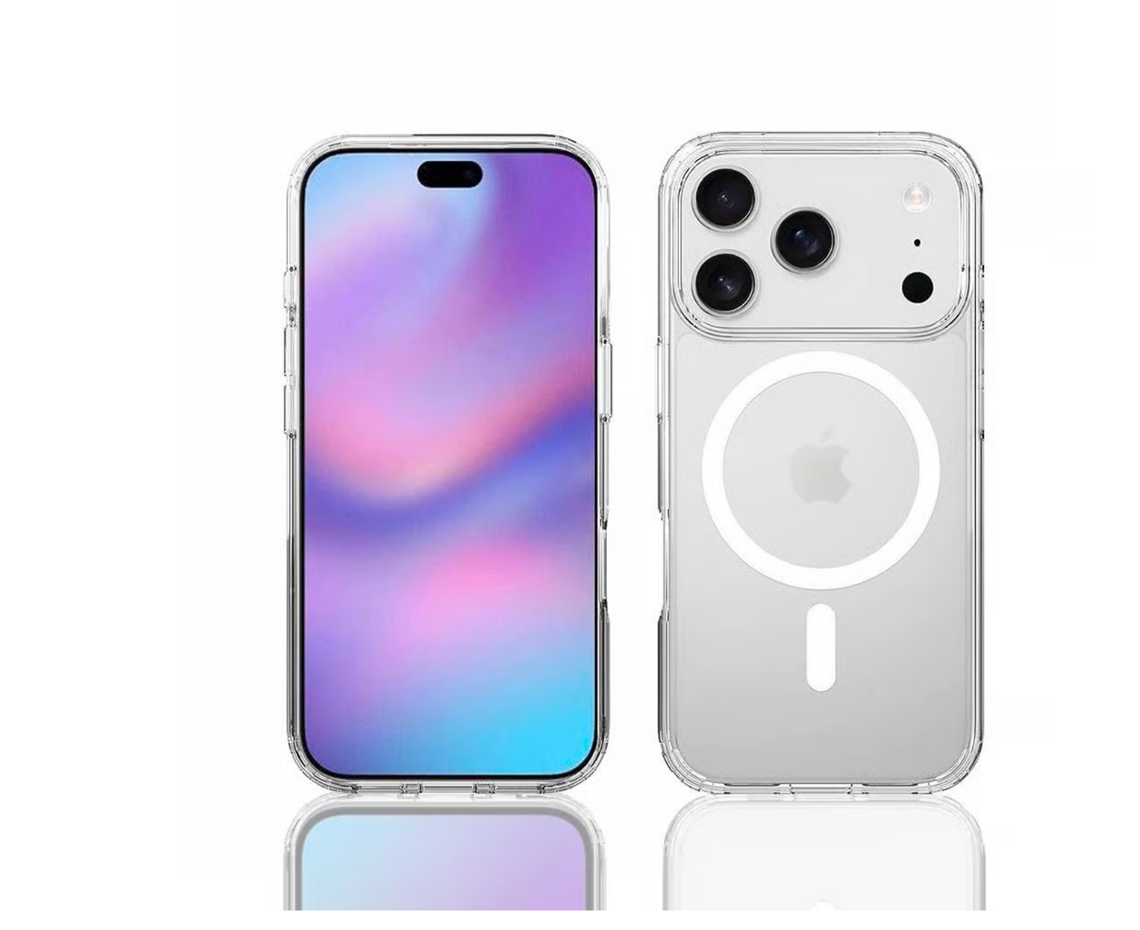 iPhone 17 Pro Hülle MagSafe Case Transparent Stoßfest Slim Cover