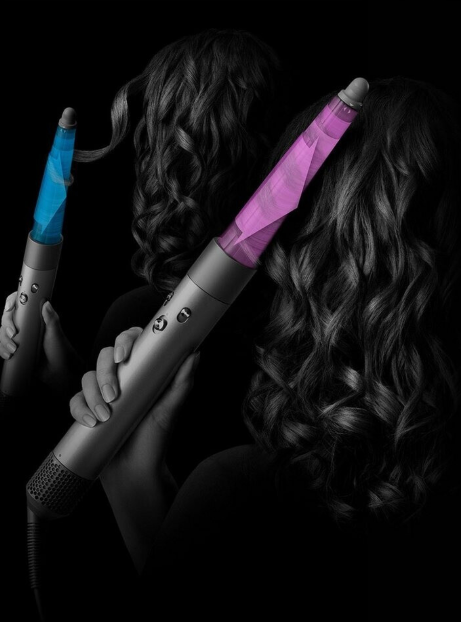 Dyson Airwrap i.d.™ Multi-Haarstyler und -trockner Straight+Wavy (Samtrot/Gold)