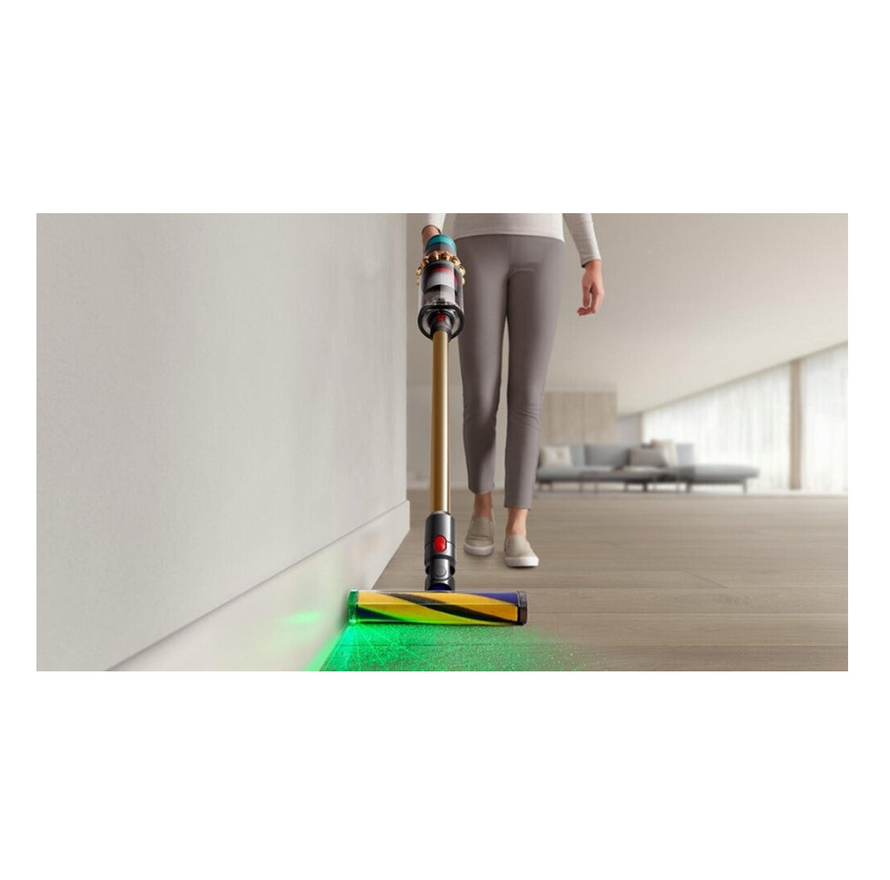 Dyson V15 Detect Absolute Kabelloser Staubsauger (Gold) mit HEPA Filter