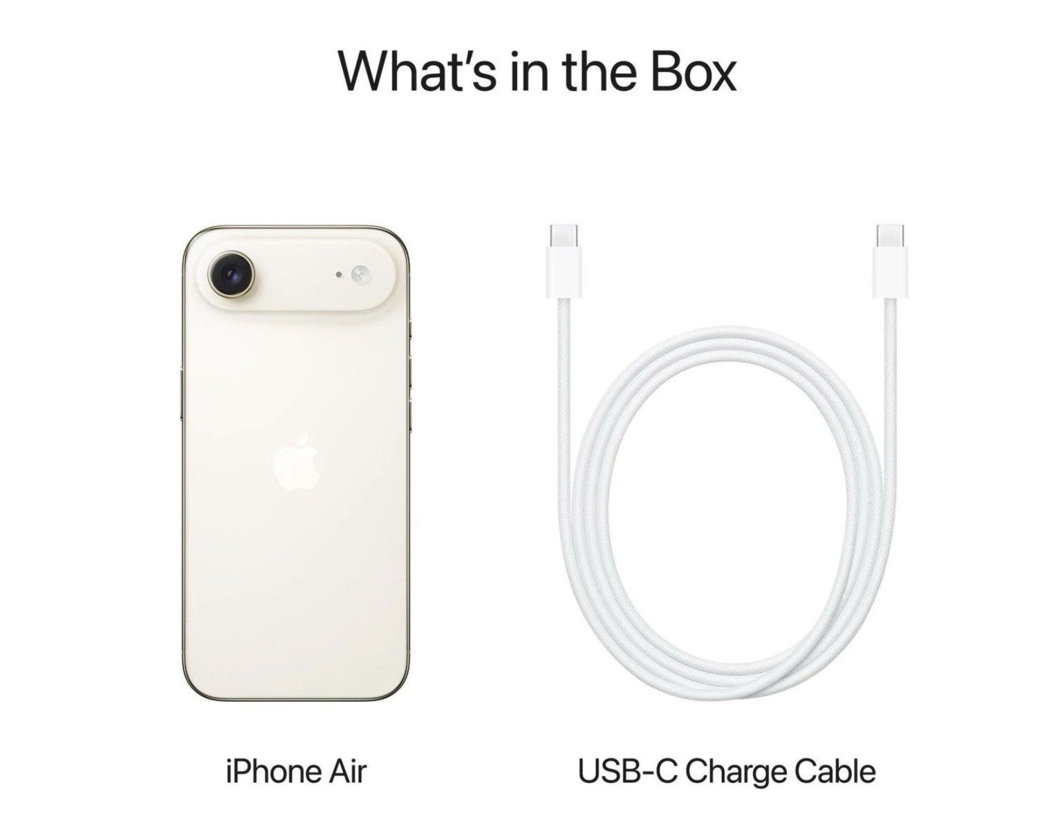 Apple iPhone Air 512GB Lichtgold