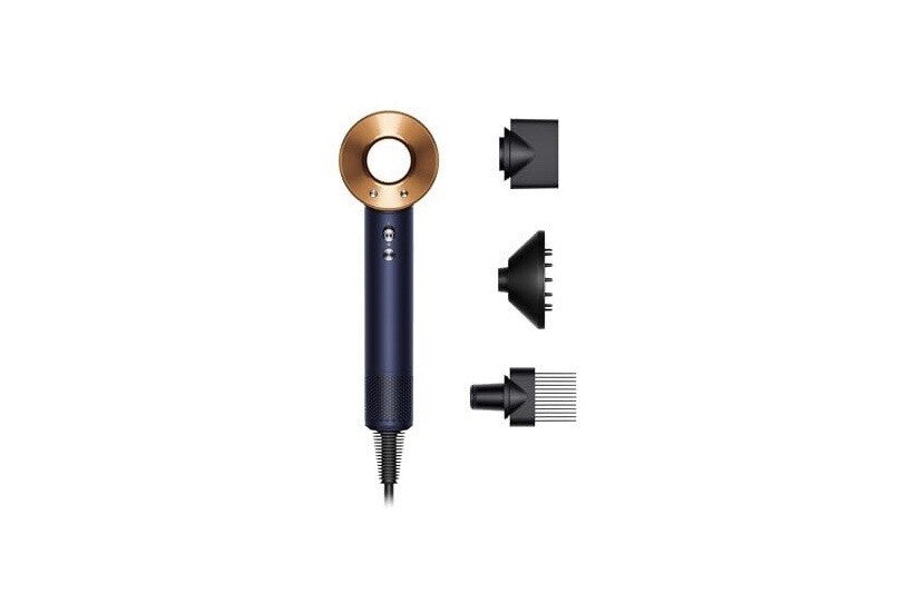 Dyson Supersonic Haartrockner straight+wavy Prussian Blue Rich Copper