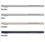 Apple MacBook Air 15" 2025 M4 256GB 16GB Silber Schweiz QWERTZ