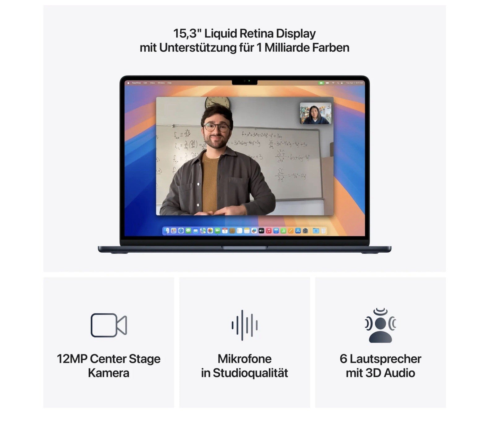 Apple MacBook Air 15" 2025 M4 Himmelblau MC7C4D/A